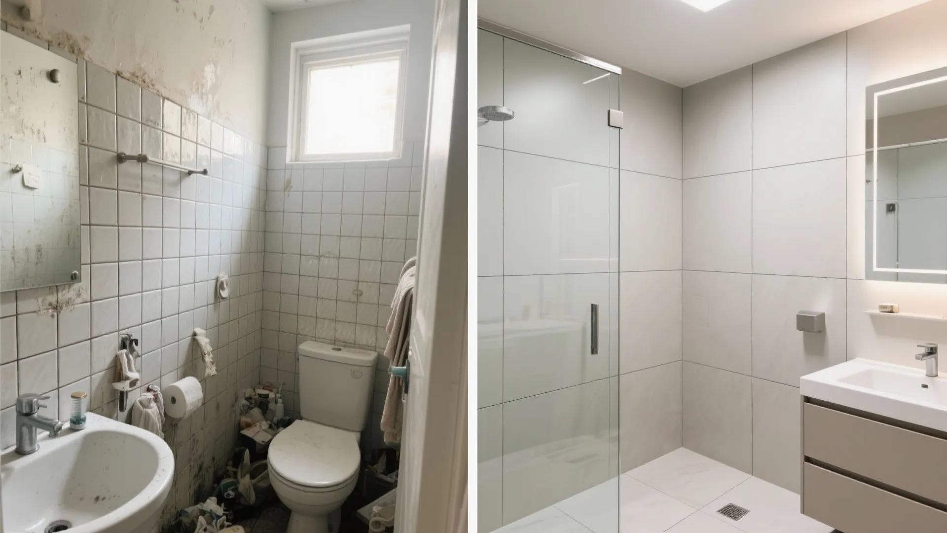 4. Large-format walls with ultra-thin grout lines