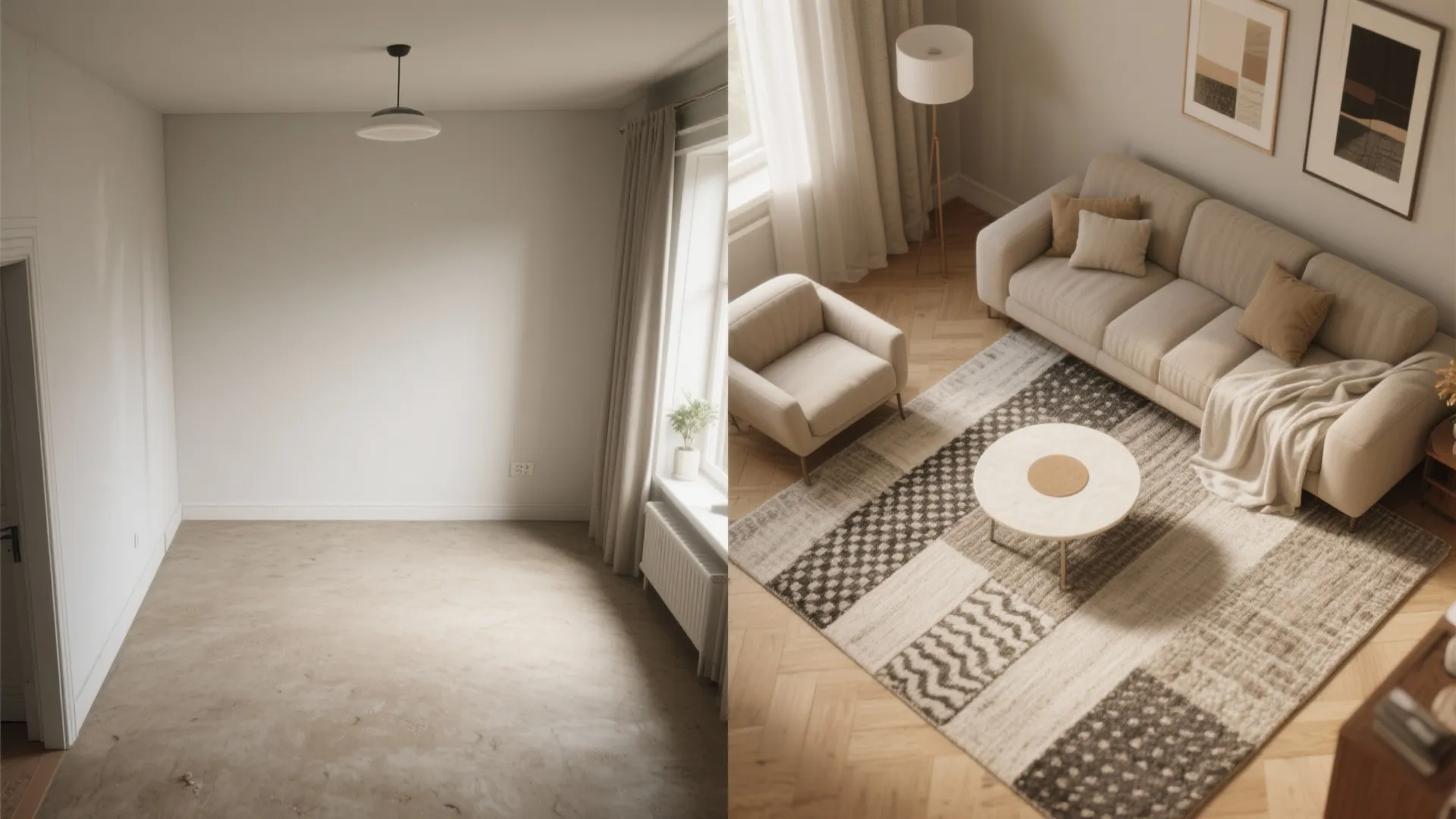 Summary: Small Living Room, Smart Carpet Choices
