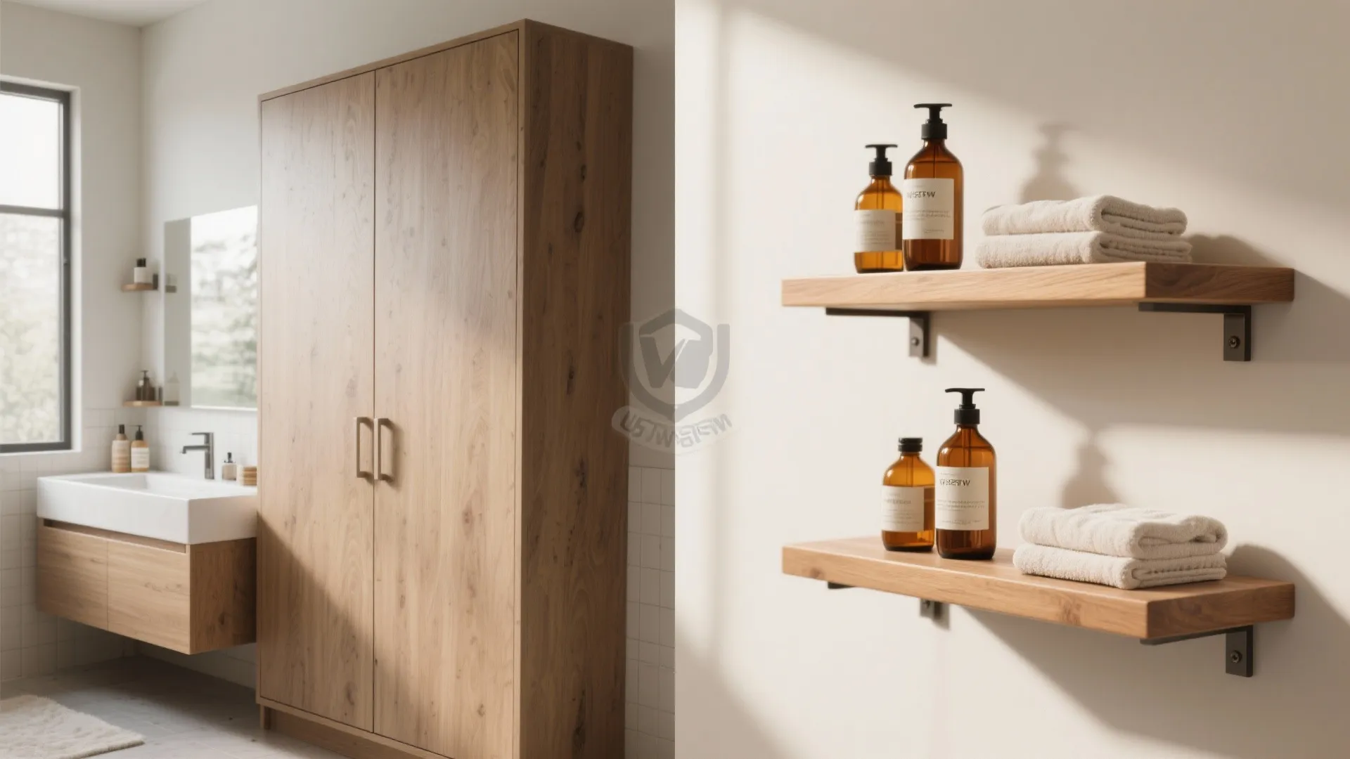 Floating Shelves with Hidden Brackets