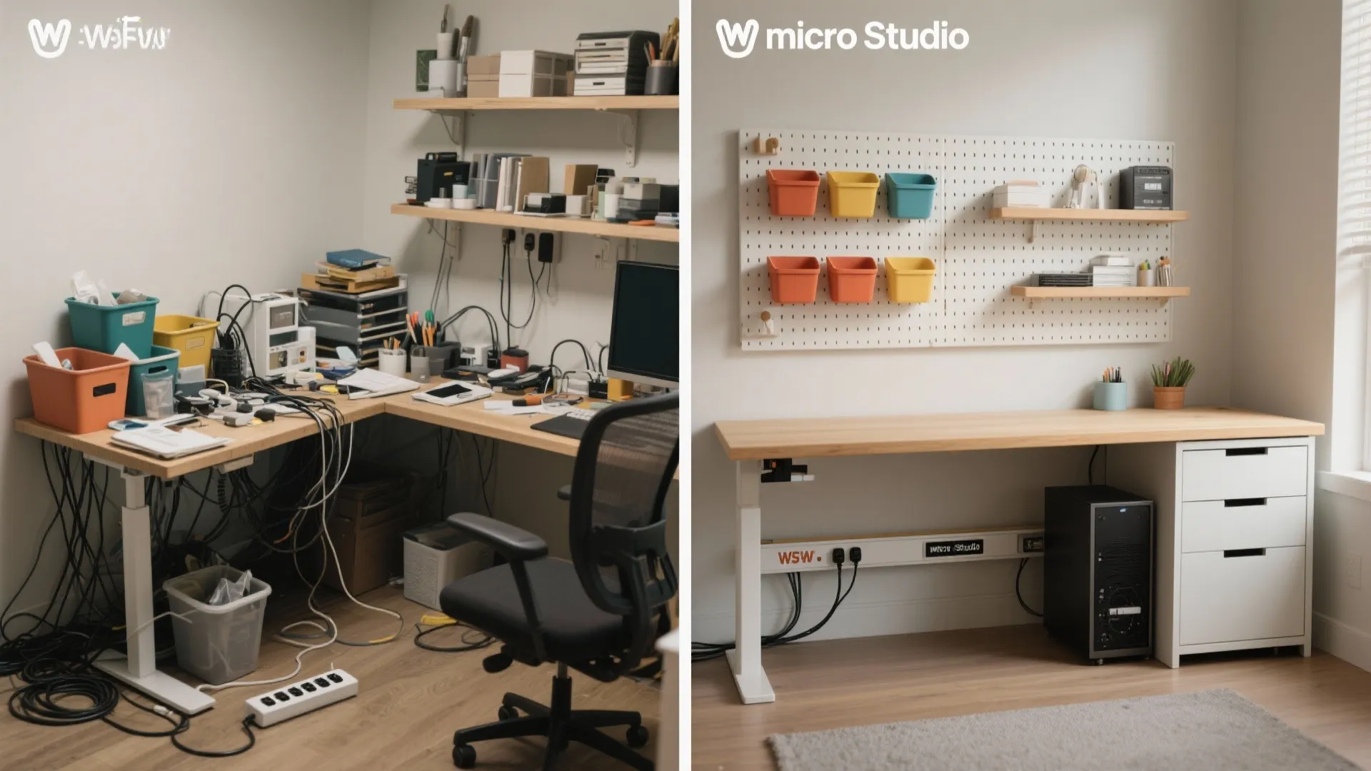 Zoned storage and cable discipline