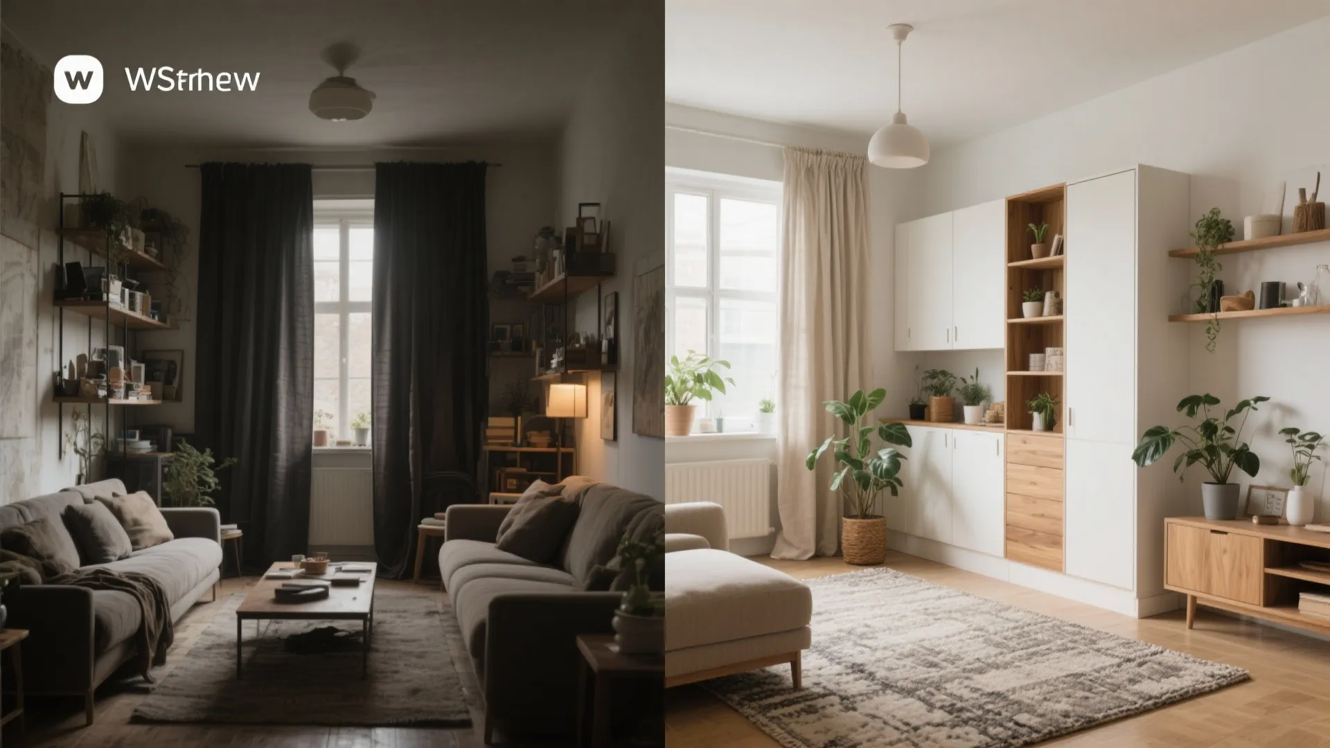 Nature-Inspired Warmth: Wood, Plants, and Textures