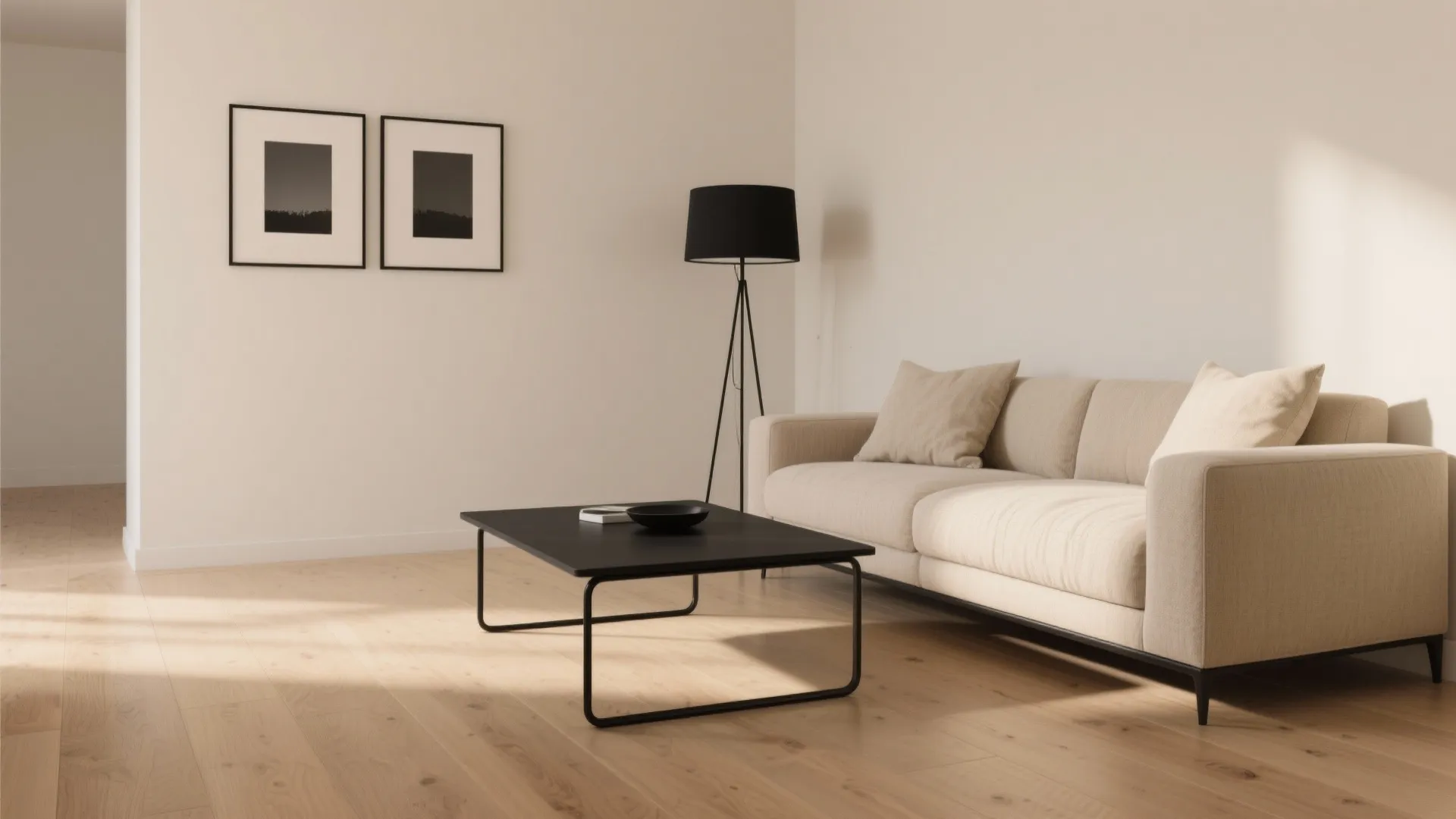 2) Beige + Black: Quiet Luxury With an Edge