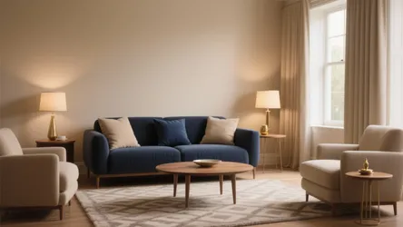 Beige & Blue Living Room Ideas — 5 Inspirations