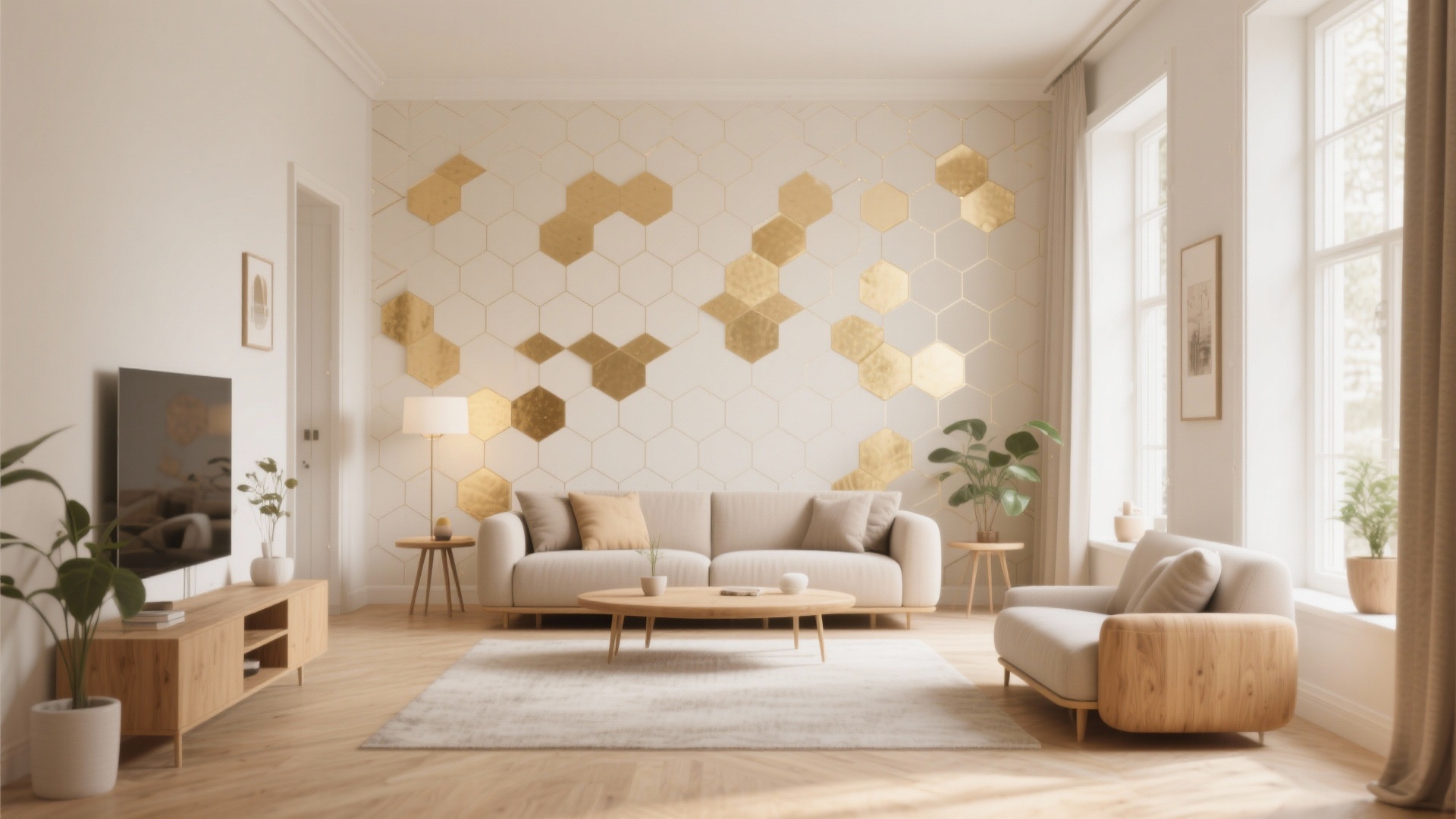 25 Stunning Minimalist Wallpaper Ideas for a Calm & Stylish Home - Minimalist Wallpaper For Living Room Ideas