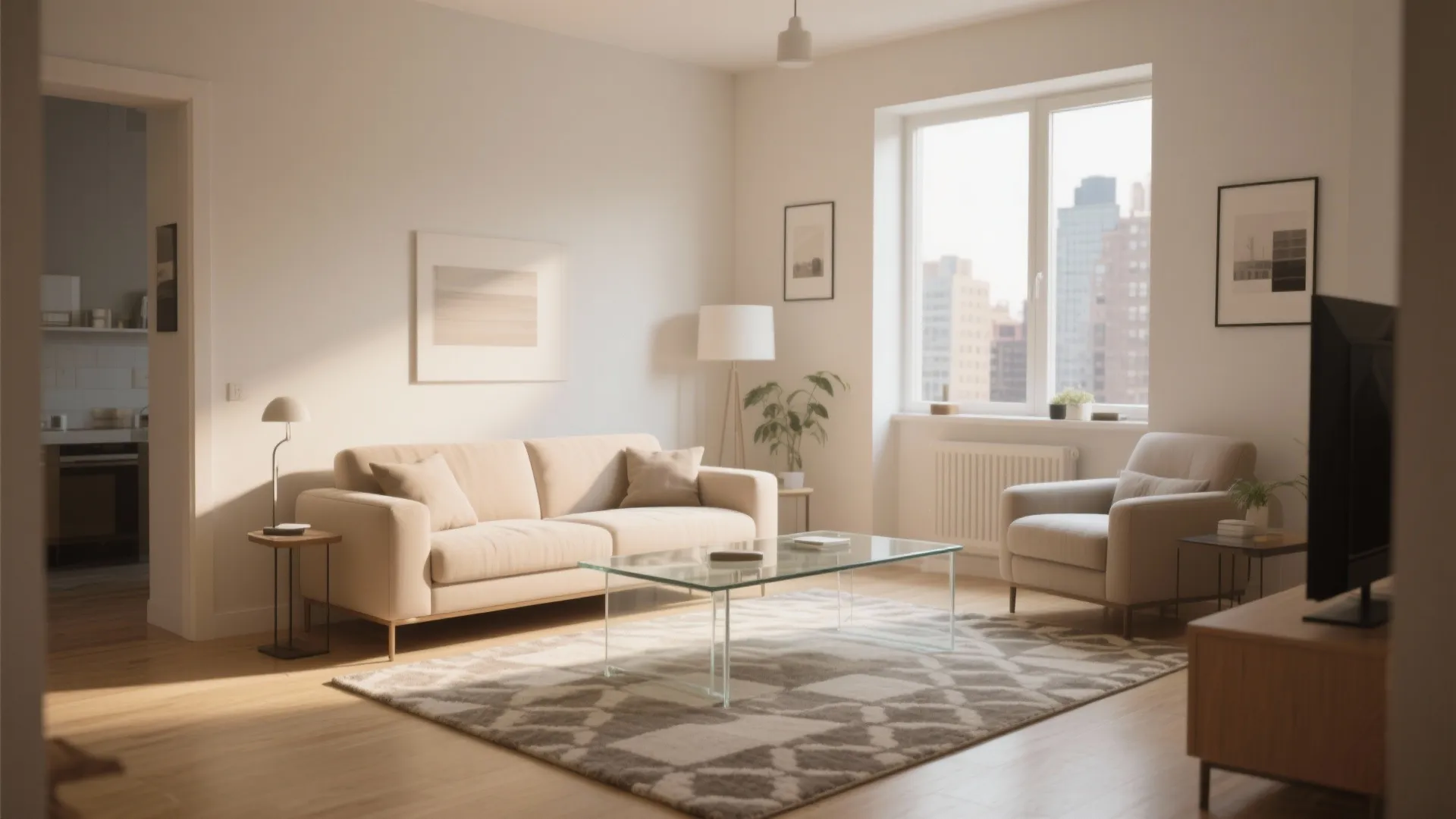 5. Glass Coffee Tables for Light Flow