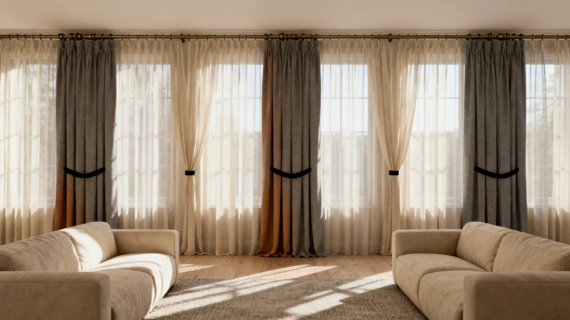 Beige and Gray Curtains: 5 Fresh Living Room Ideas: Combine warmth and calm—practical tips from a senior interior designer for small and large living rooms