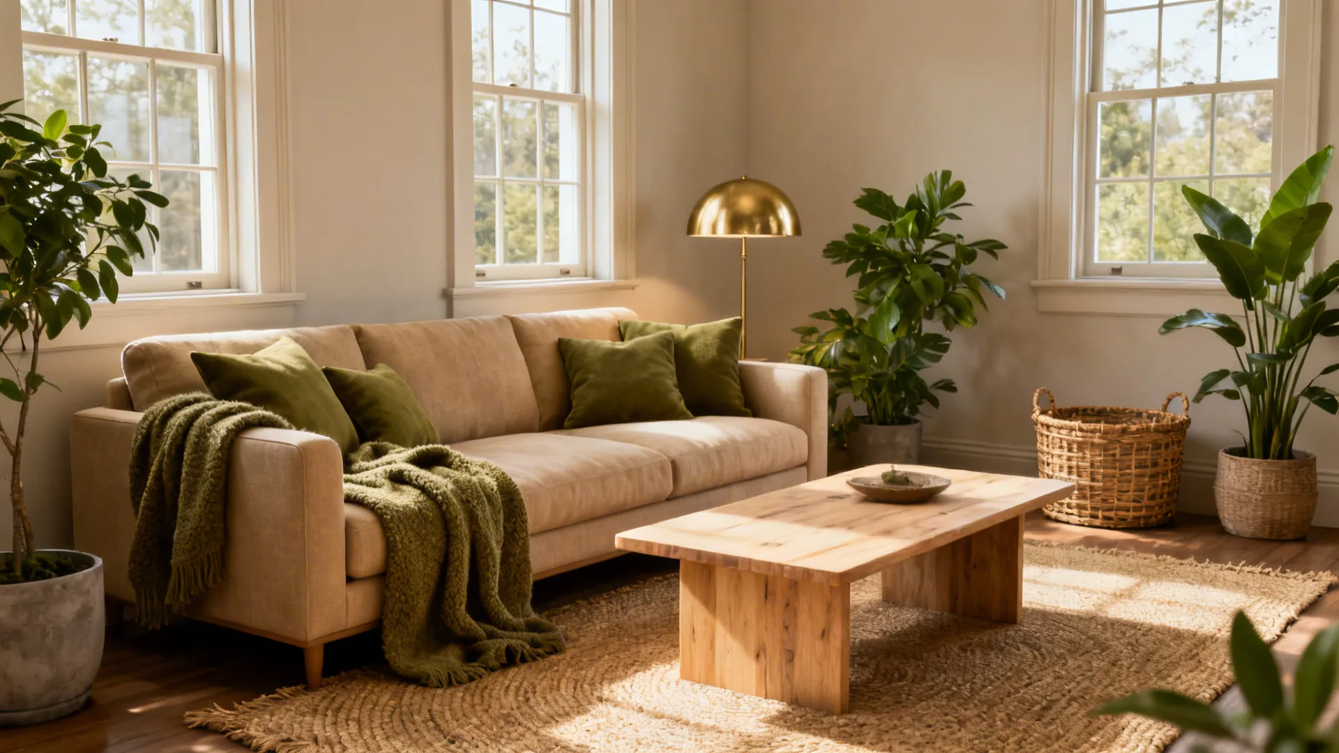 Beige and Green Living Room Ideas — 5 Inspiring Looks