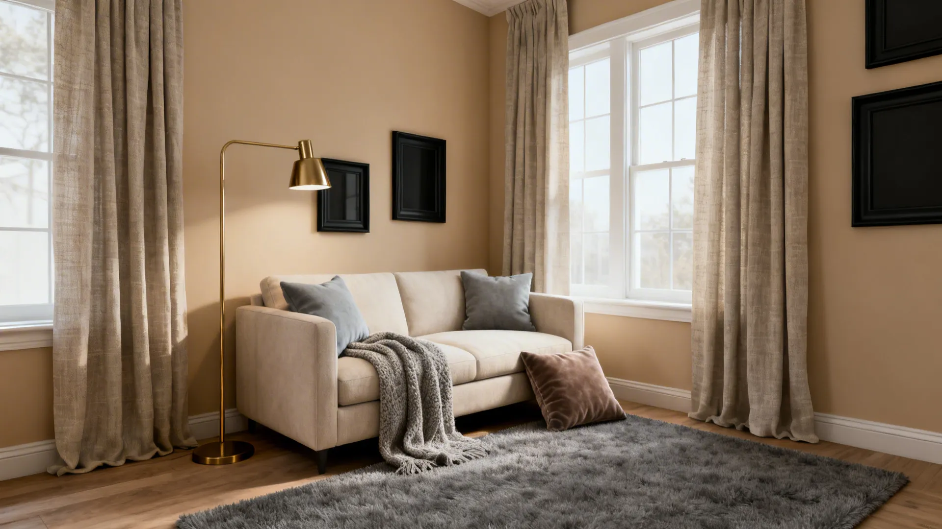 Beige & Grey Living Room Ideas — 5 Inspo