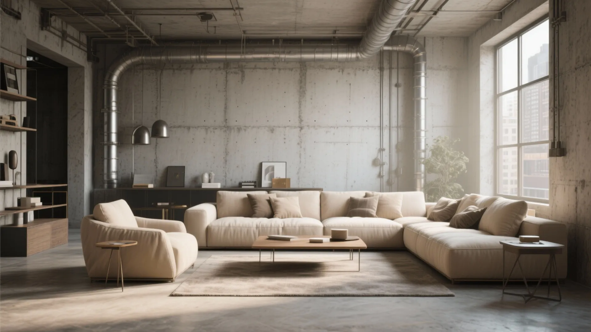 Beige Industrial Blend