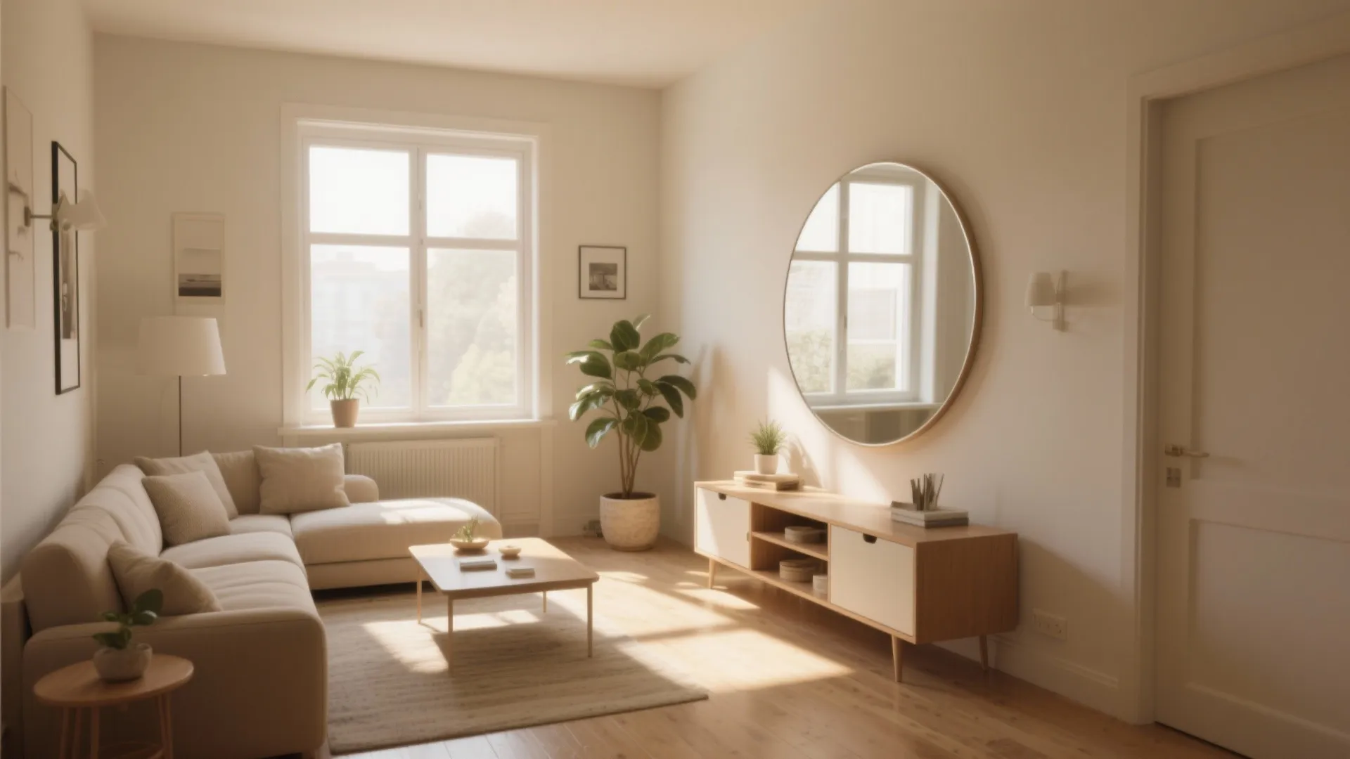 4. Emphasize Natural Light and Mirrors