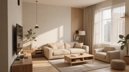 10 Beige Modern Living Room Ideas