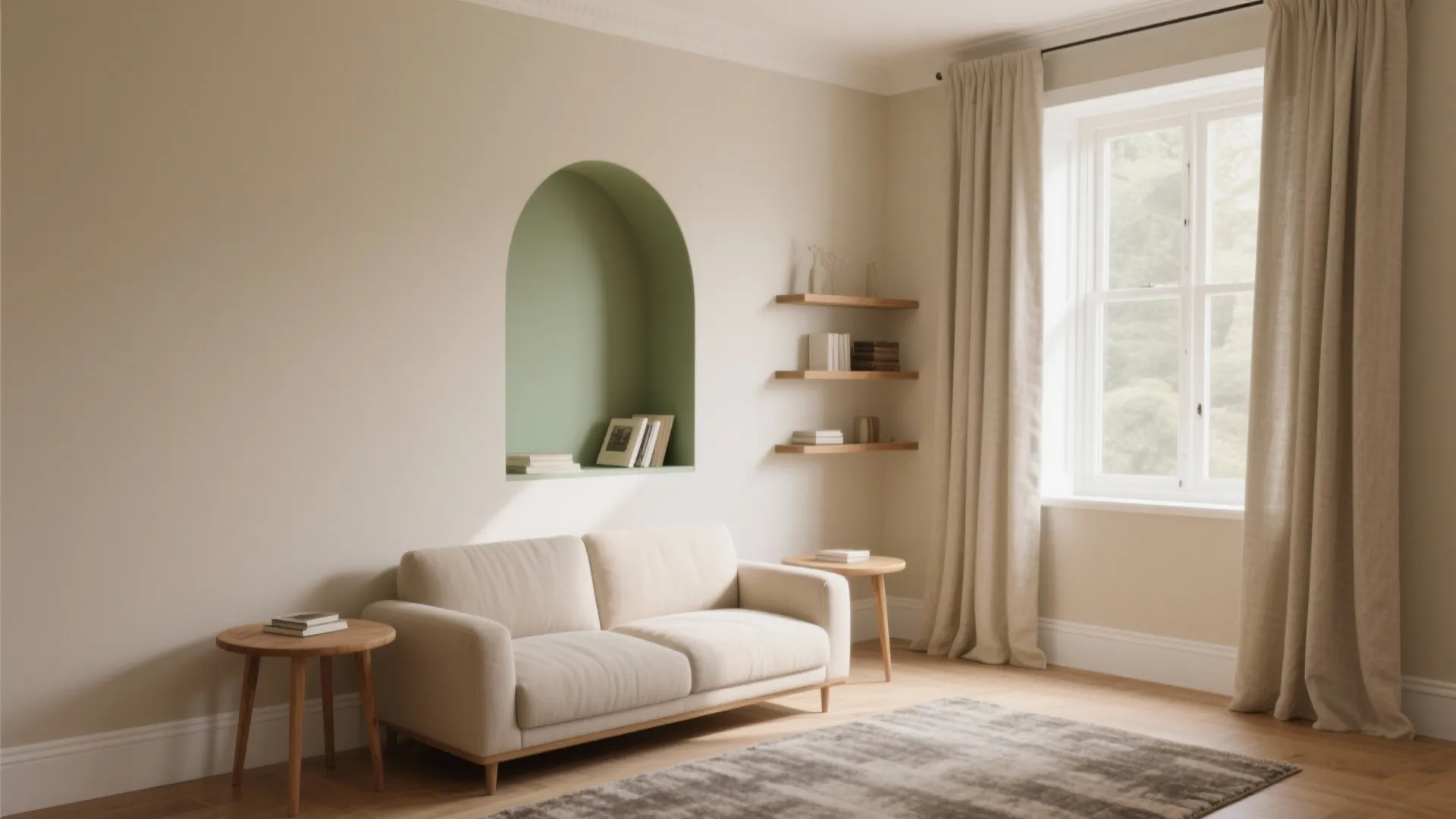 Soft Neutrals + Sage Serenity