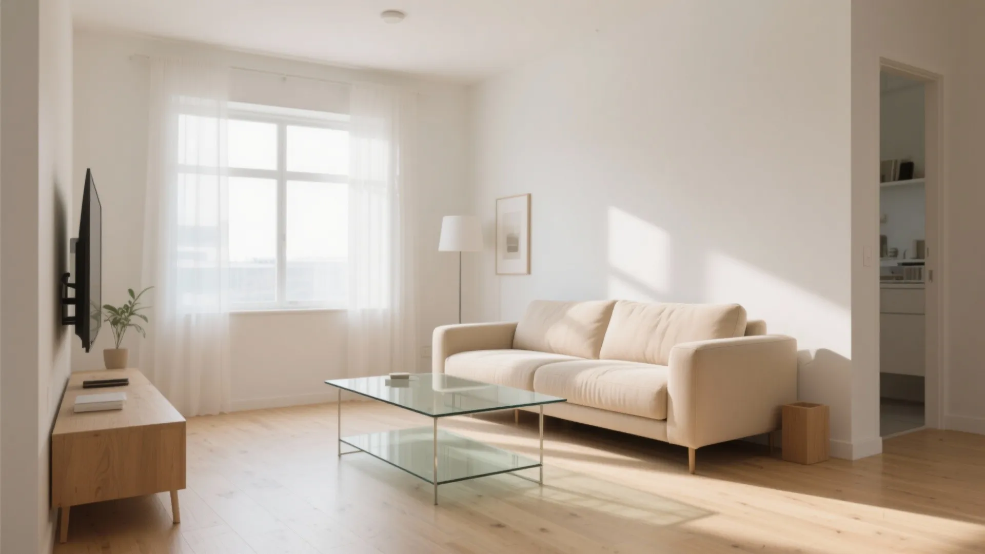 5. Pair with Glass Coffee Table