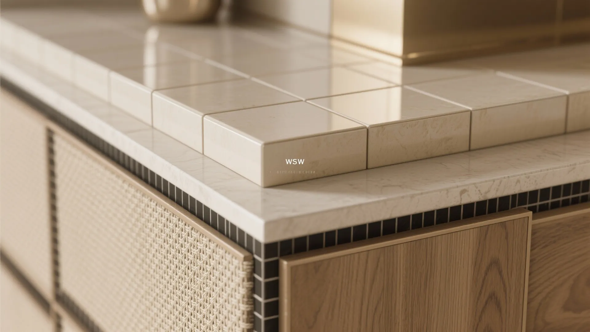 3. Monochrome Beige Layers