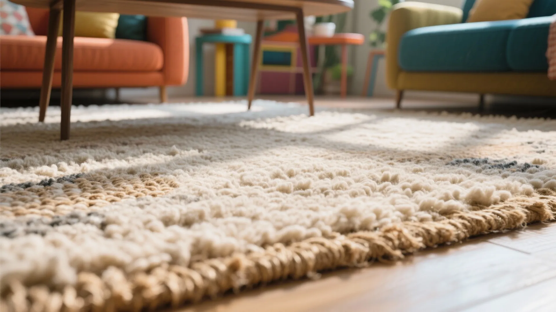 1. Soft Beige with Textured Patterns