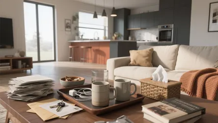 Realistic Home Clutter 3D Models