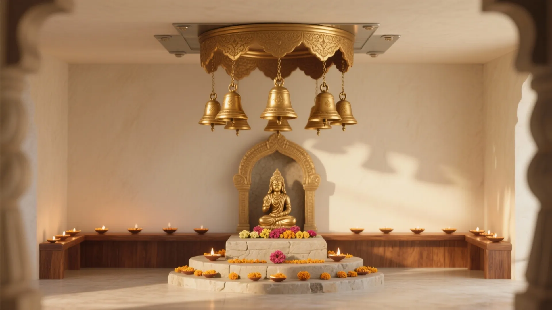 1) Bells as a Floating Canopy