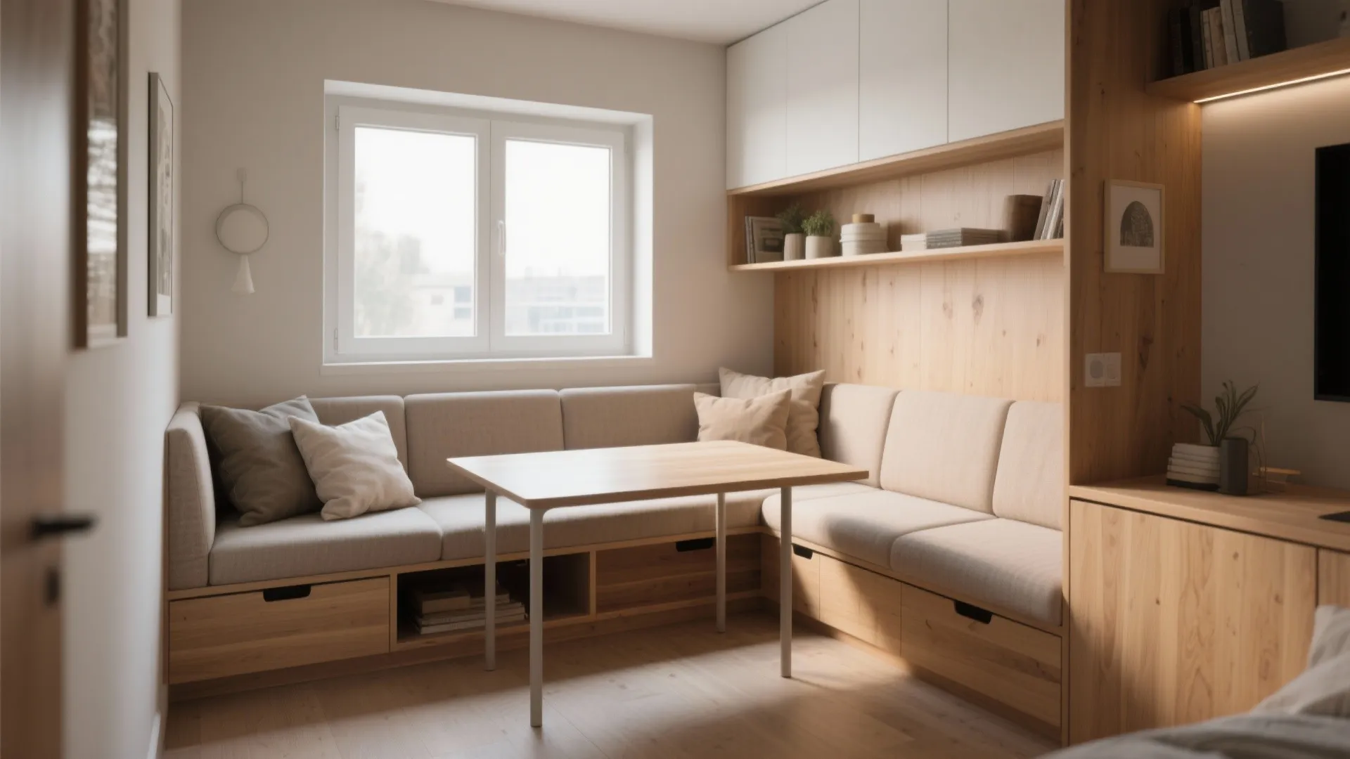 3. Bench seating and banquettes