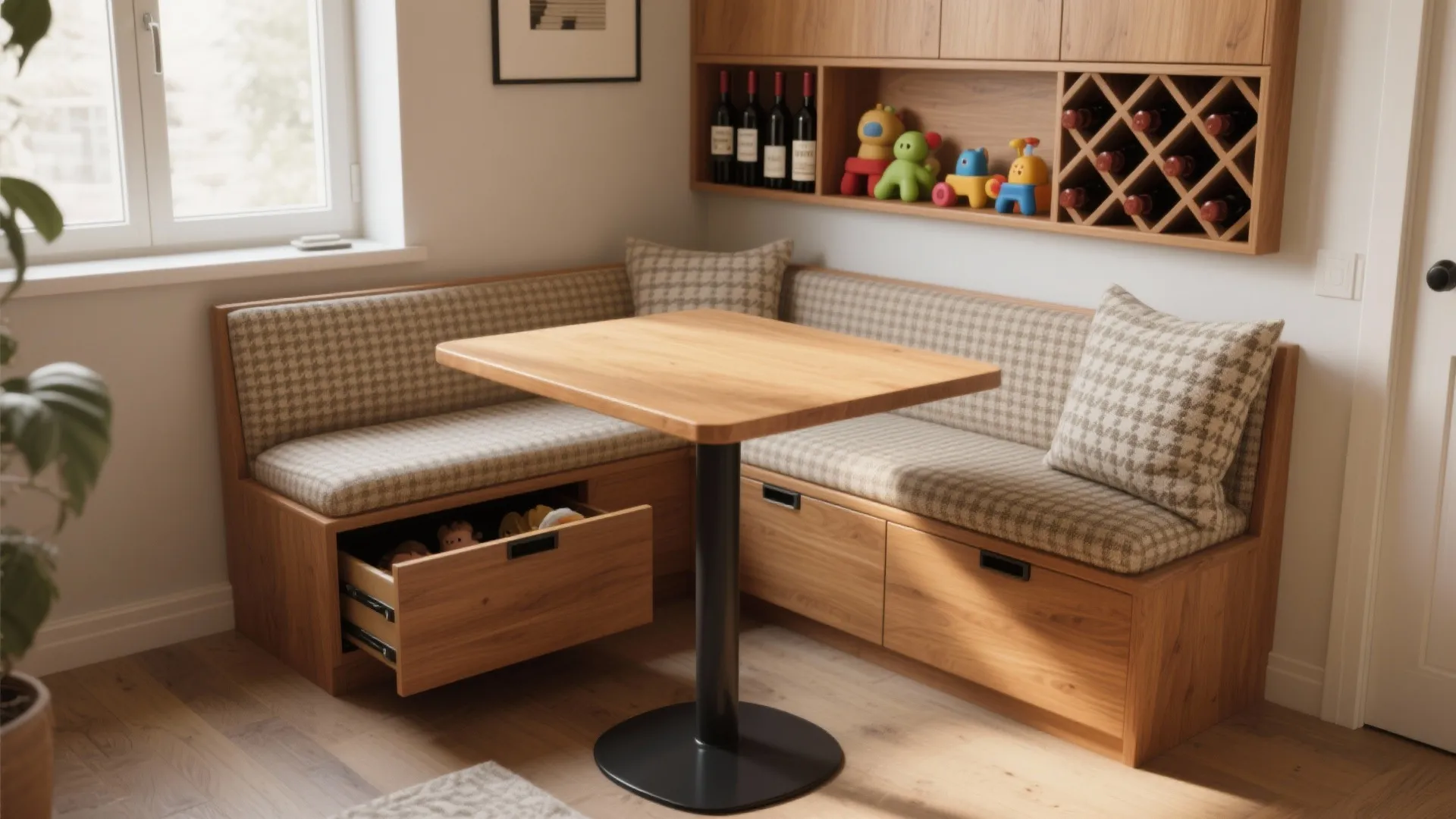 4. Bench Seating and Banquettes