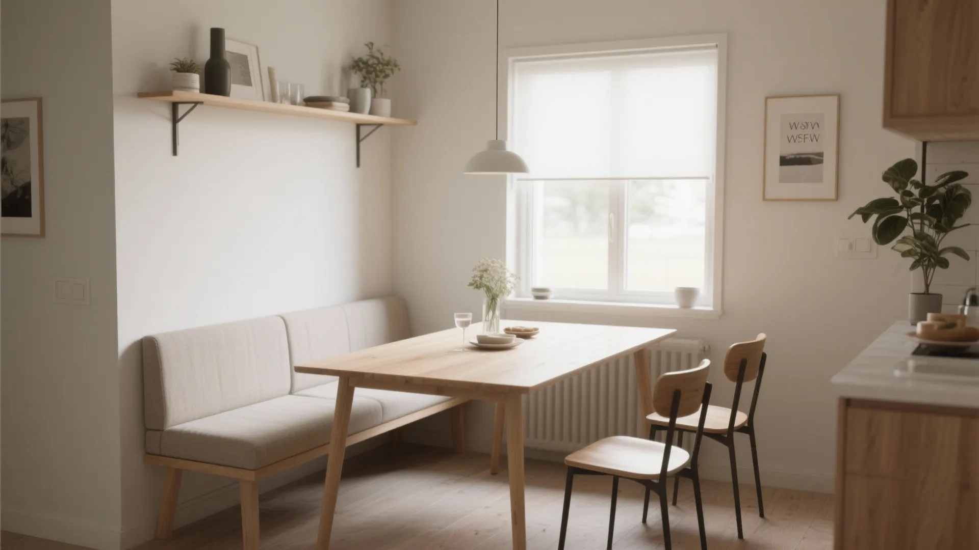 6. Bench + Chair Combo