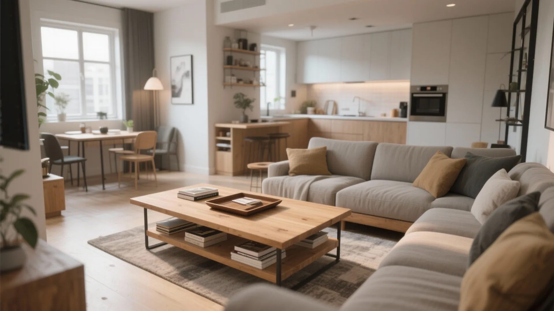 8. Bench as Coffee Table