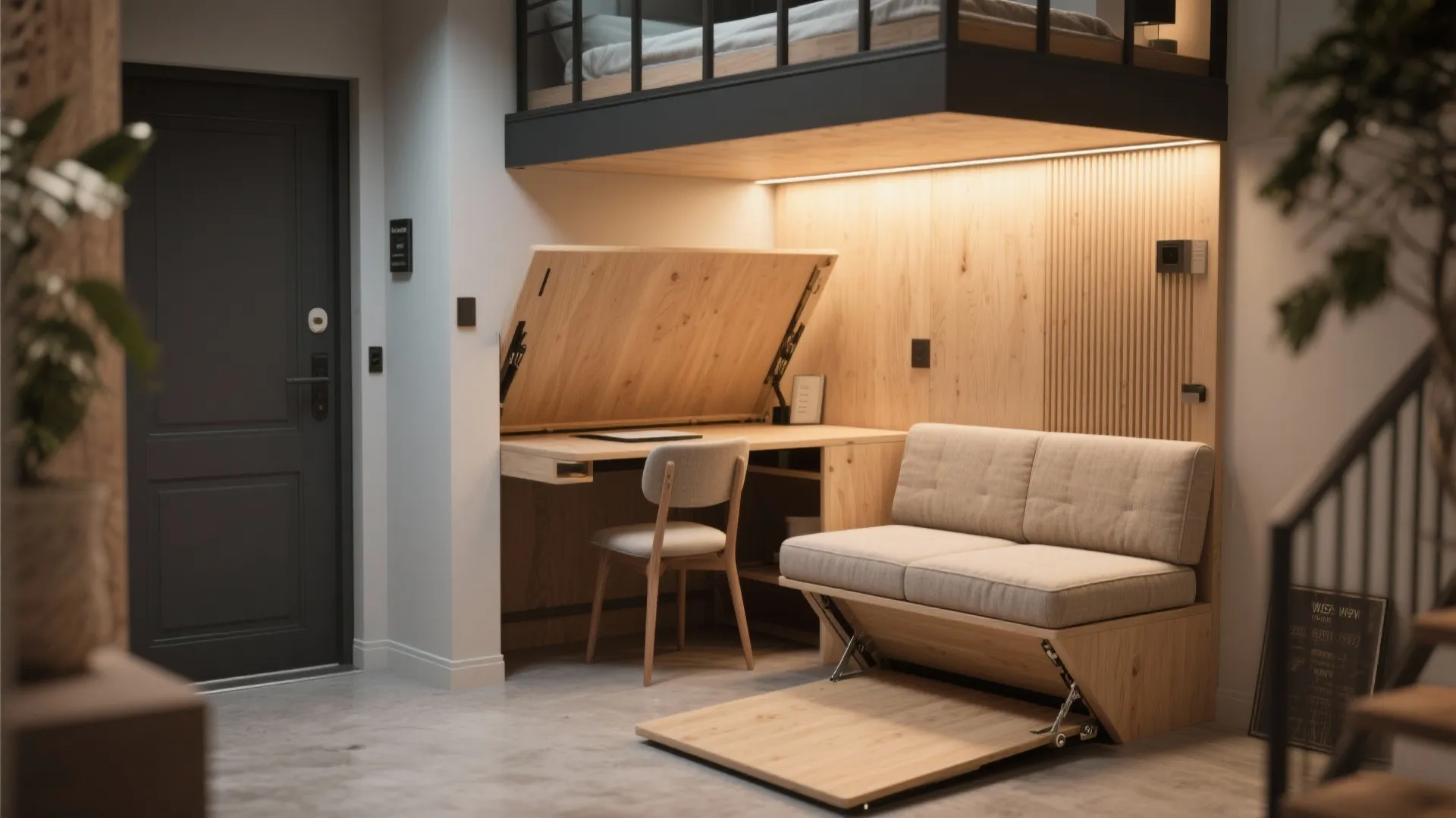 3. Convertible Desk-Bench Combo