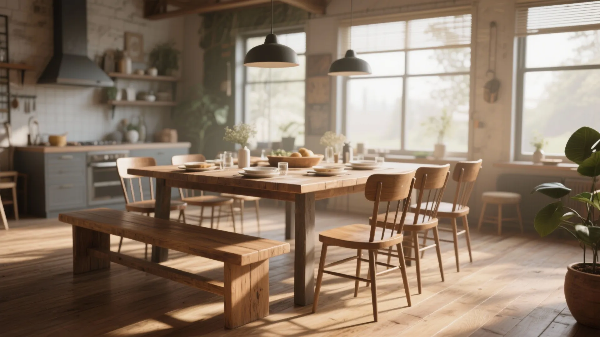 8. Bench on One Side