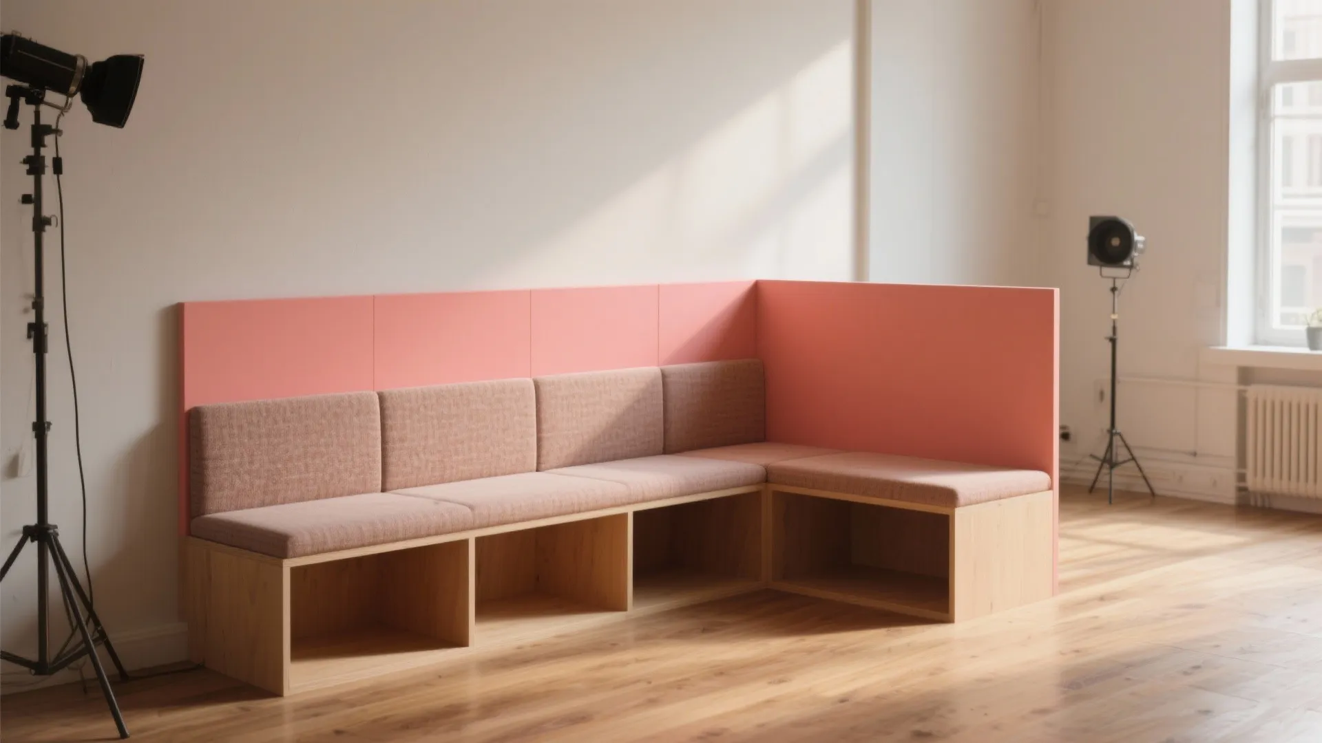 3. Half-height bench divider