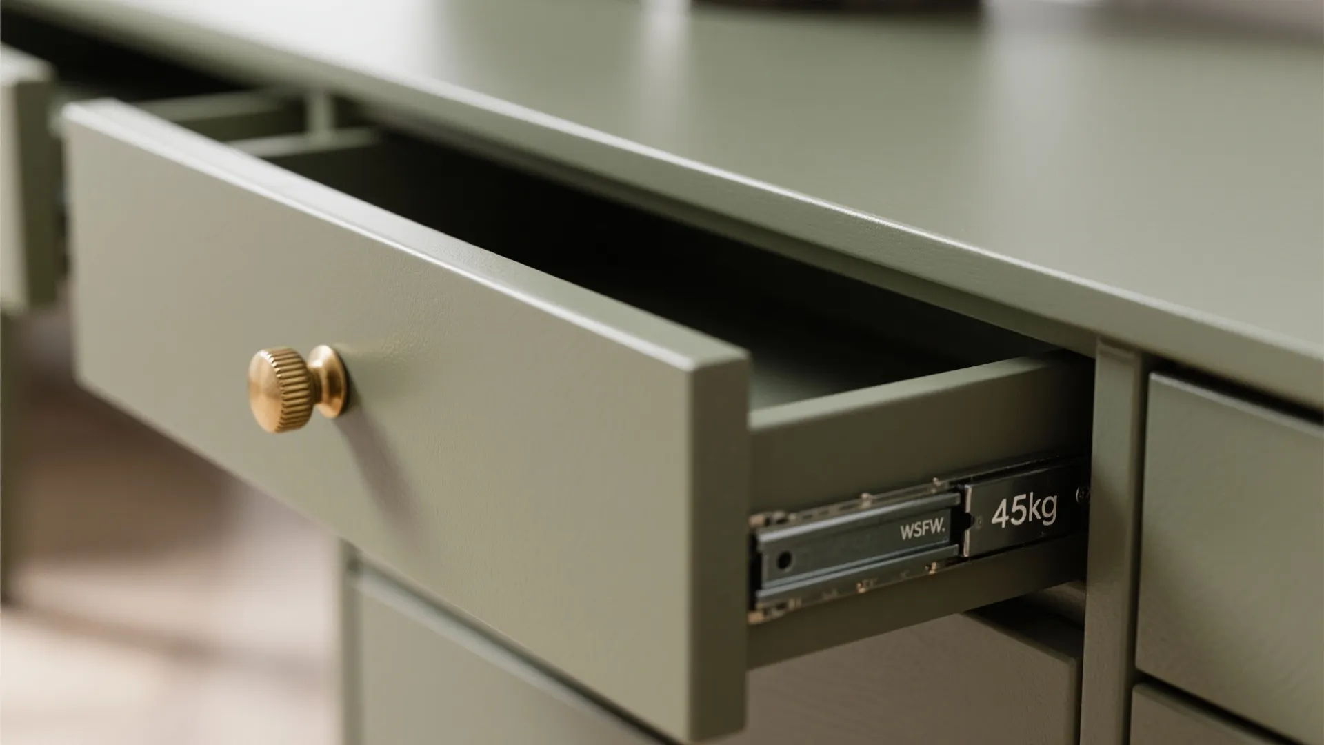 Quiet Storage: Paneled Doors and Bench Drawers