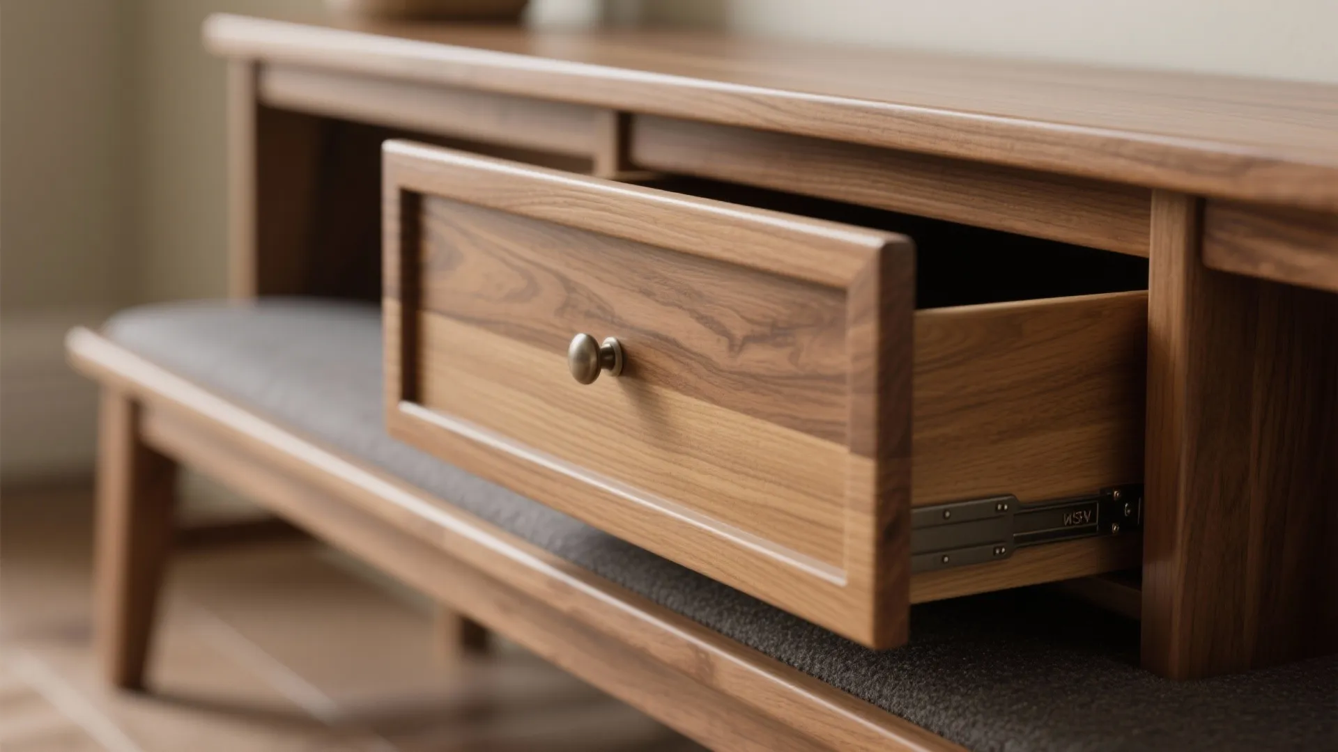 Built-in Bench with Under-Seat Drawers