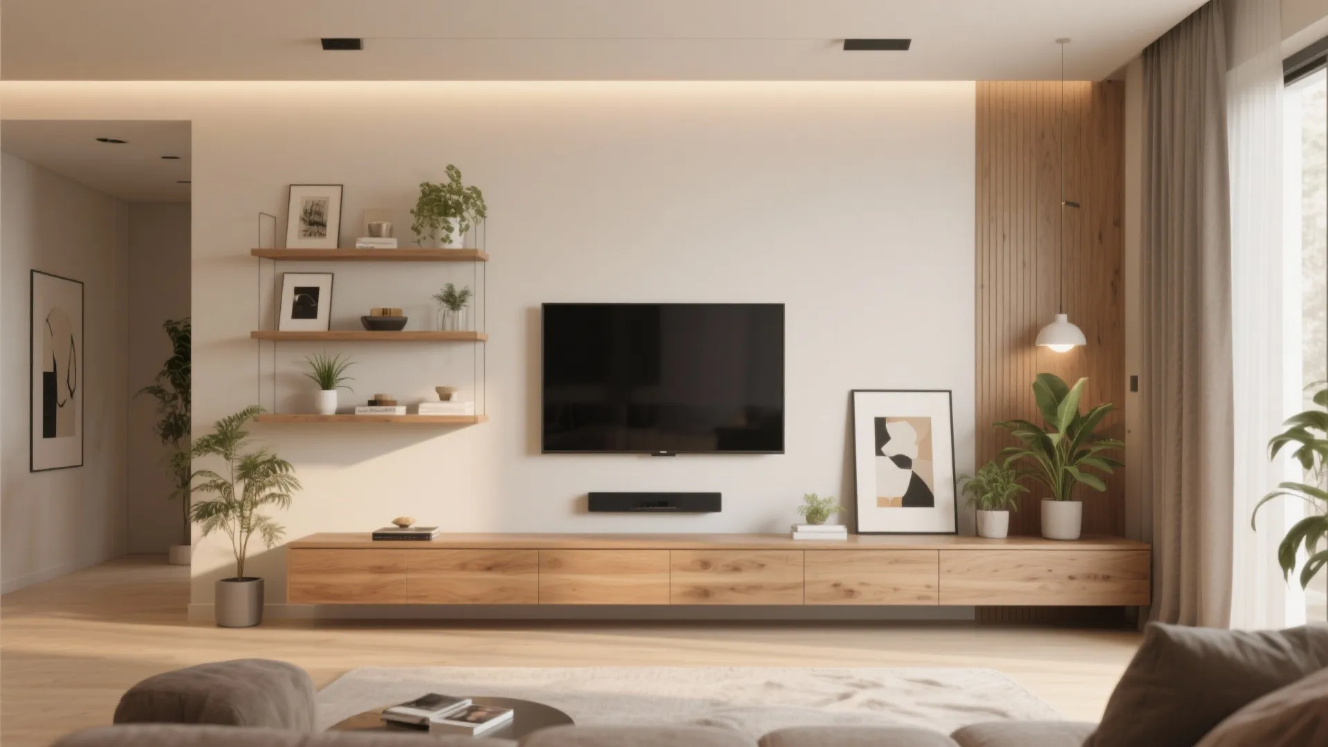 5. Bench at the Focal Wall