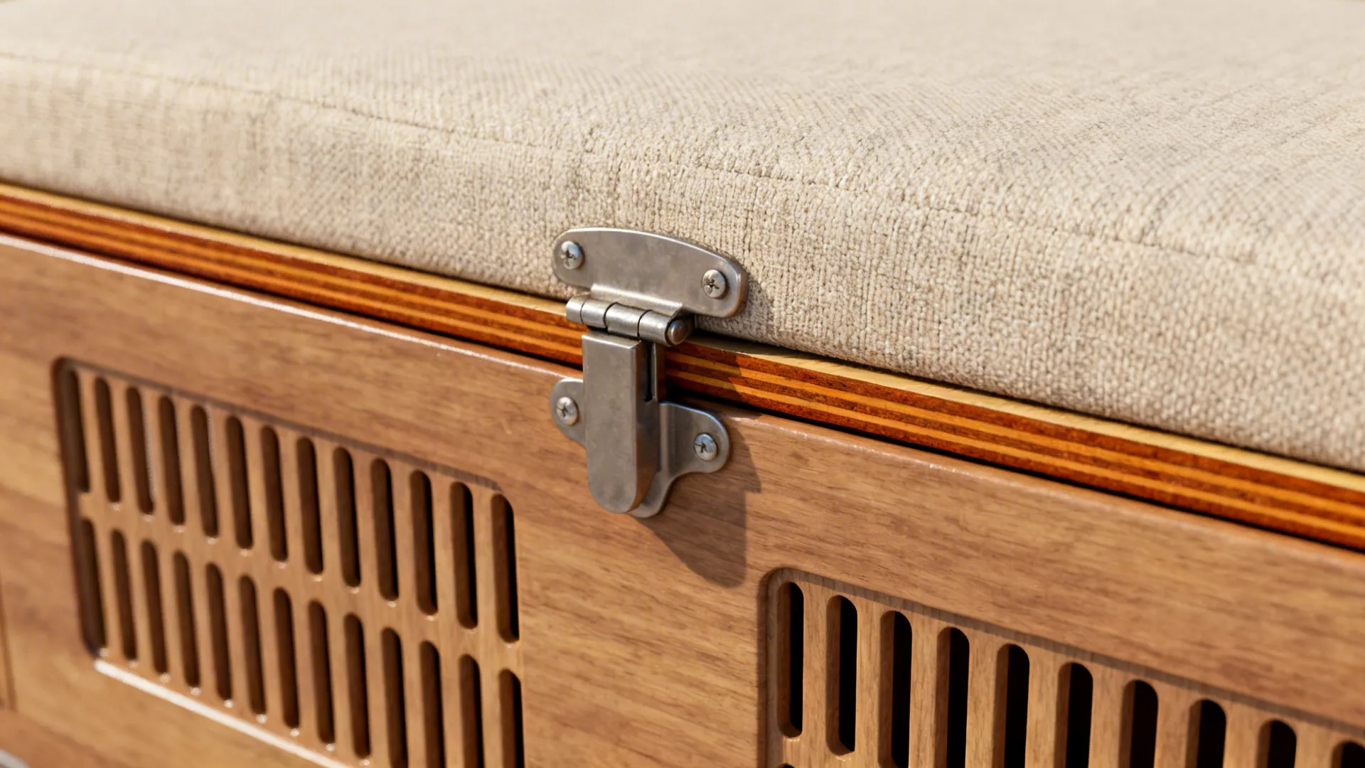 Built-In Bench + Hidden Storage by the Window