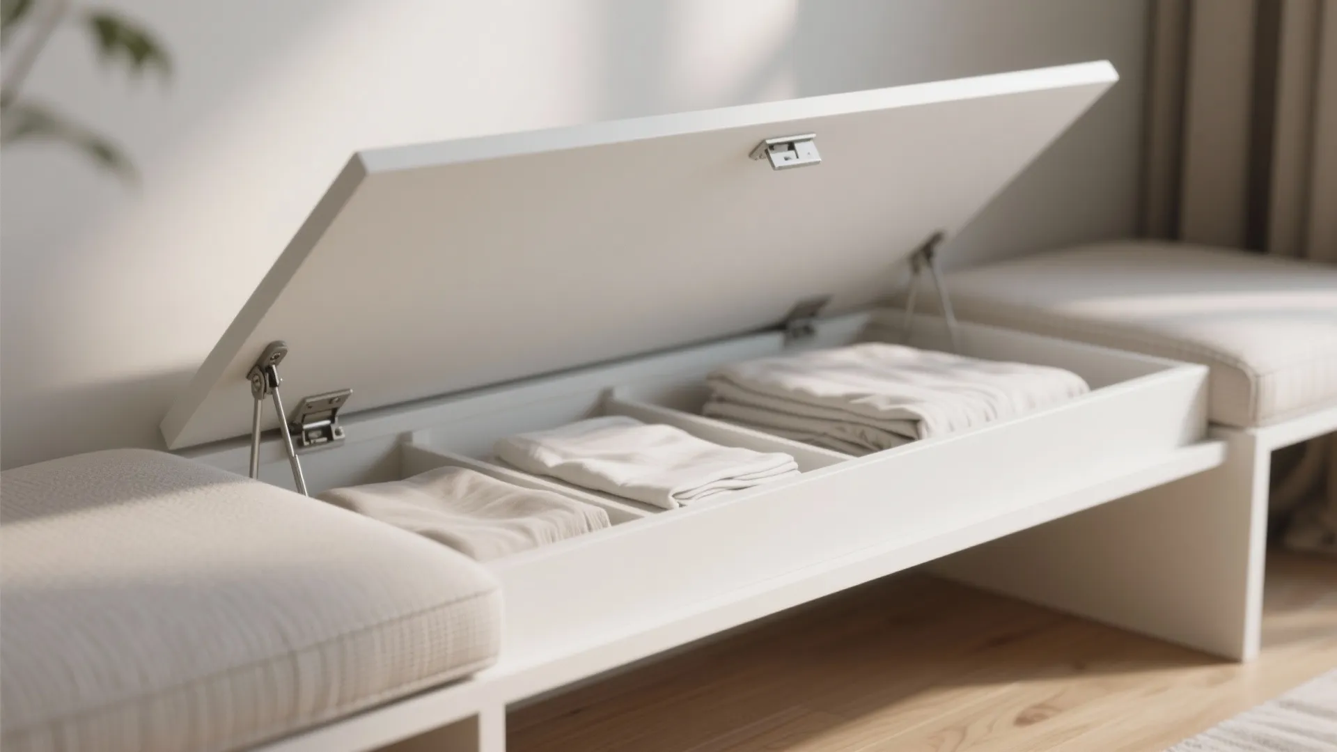 1. Window Seat with Hidden Storage