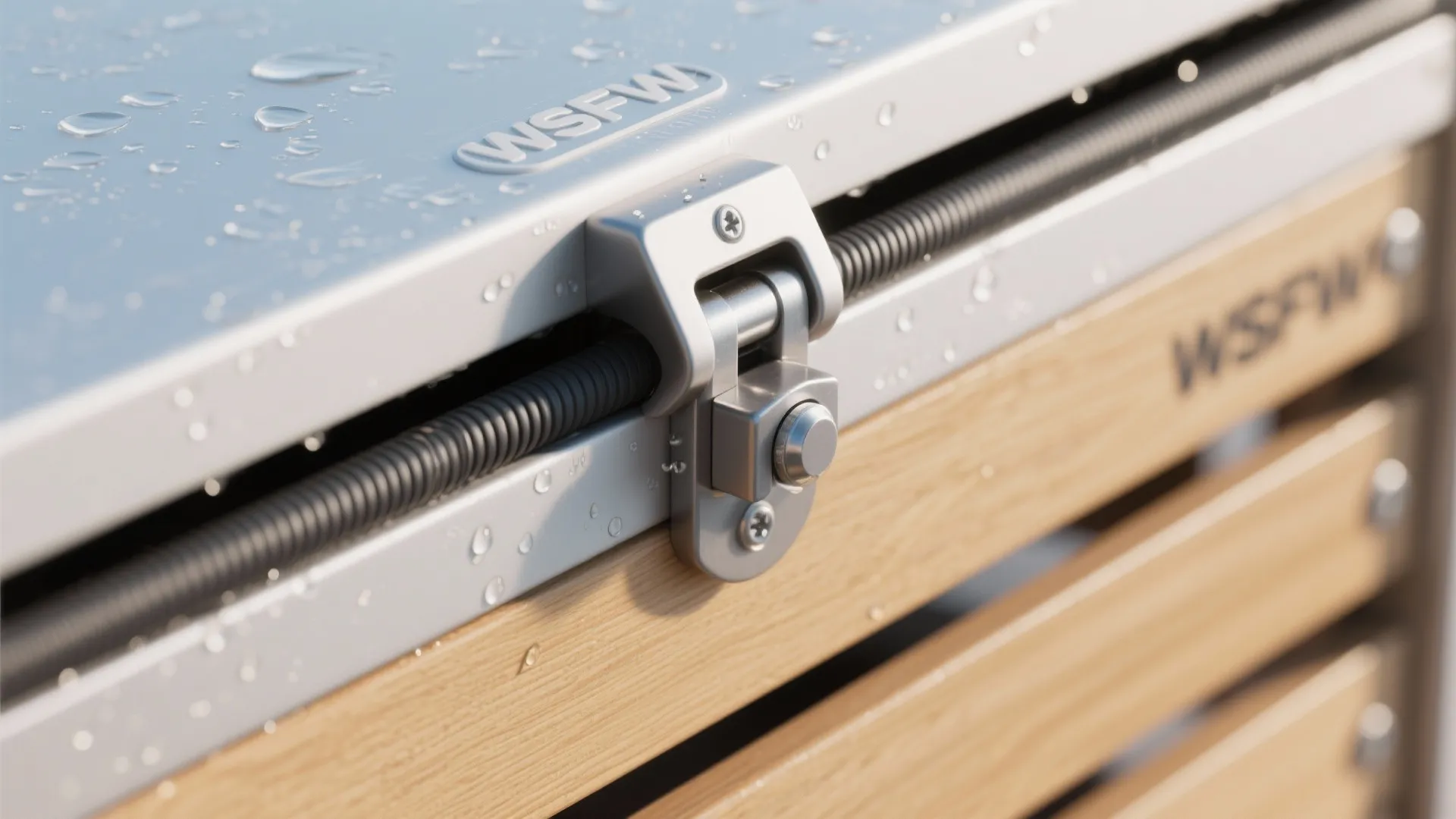 Low-profile storage bench with concealed cushions