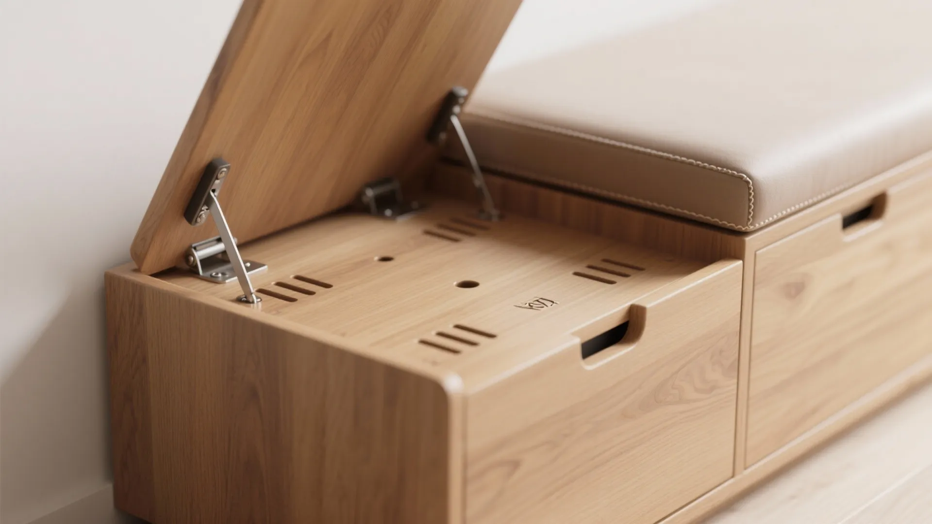 Built-in Corner Bench with Hidden Storage