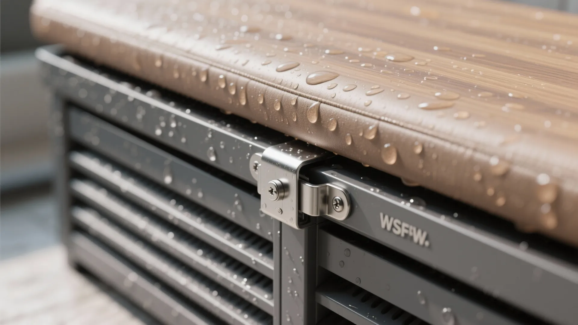 Hybrid Rail + Storage Bench