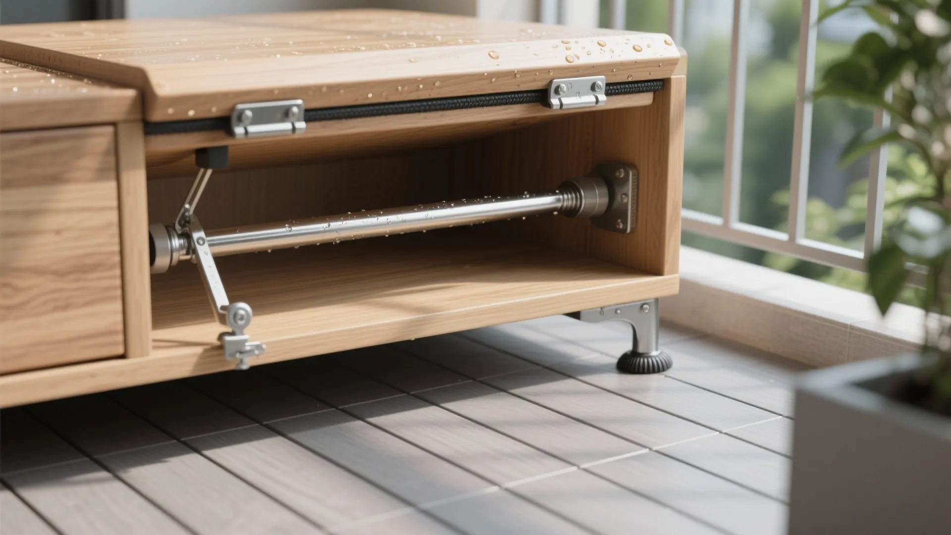 Built-In Seating With Hidden Storage