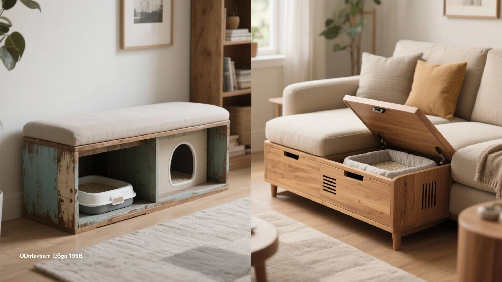 5. Multi-functional bench or console