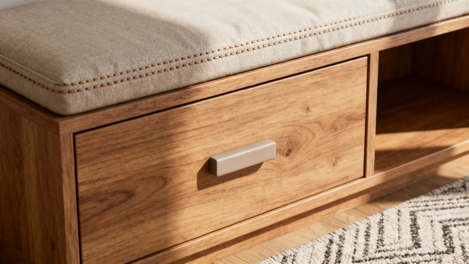 Idea 5: Built-in Window Nook and High-Impact Rug Plan