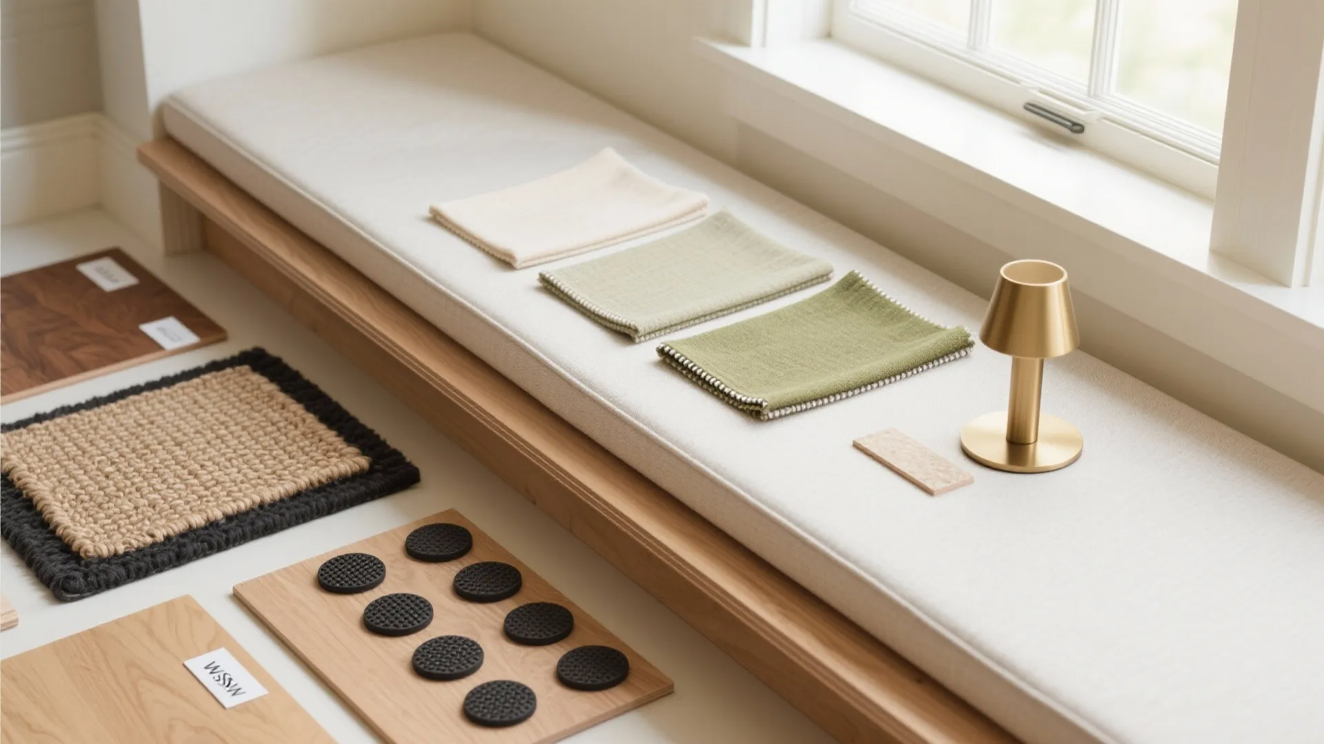 Built‑in window benches and wraparound ledges