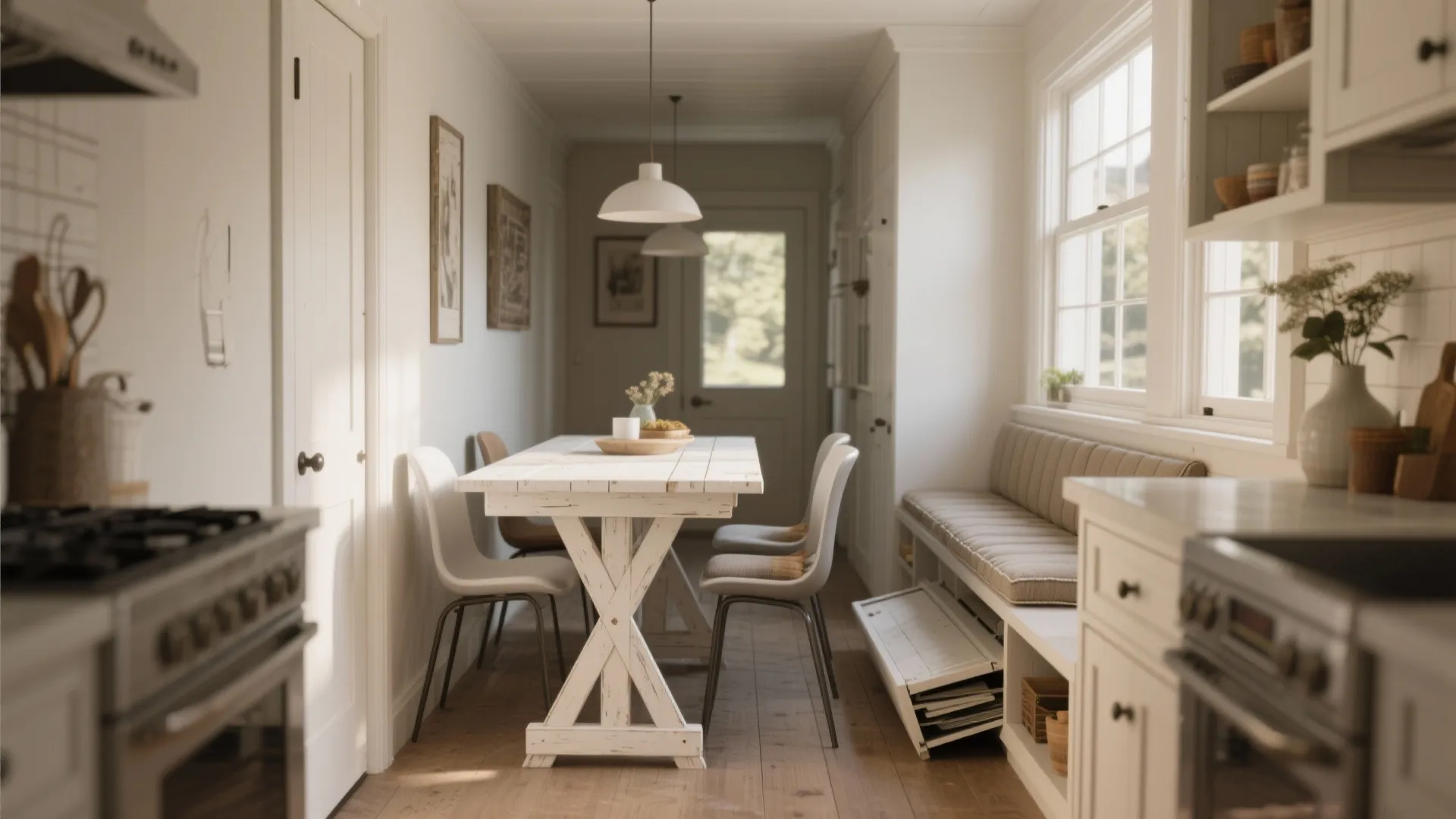 3. Combine with mixed seating to save space