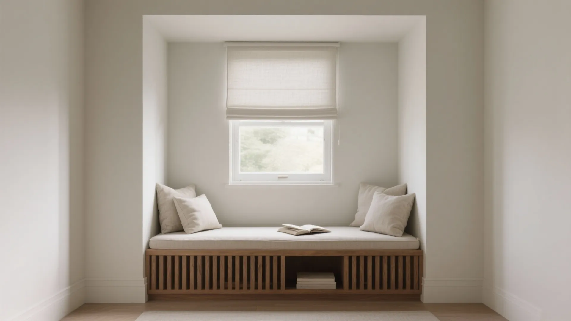 Built-In Bench Nook and Textured Surround