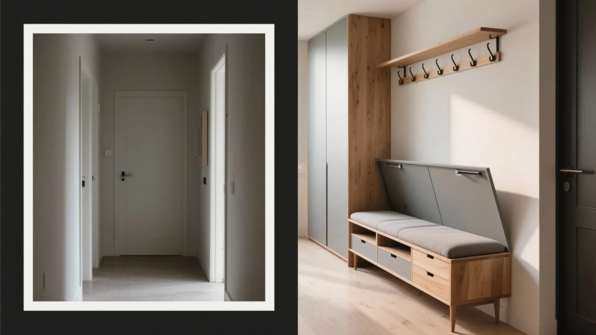 Bench-style sideboard with seating