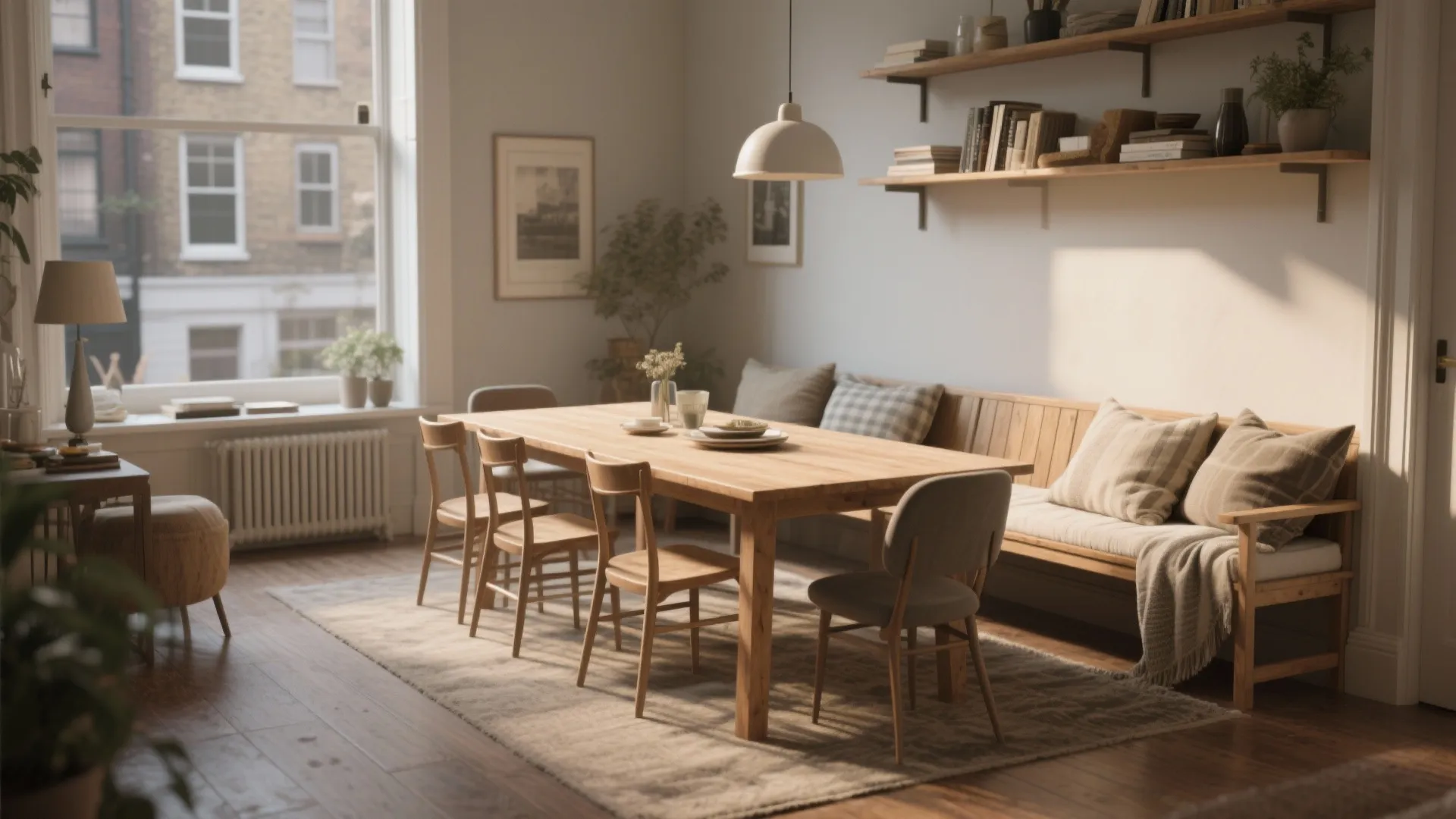 2. Bench-Backed 6-Seat Trick