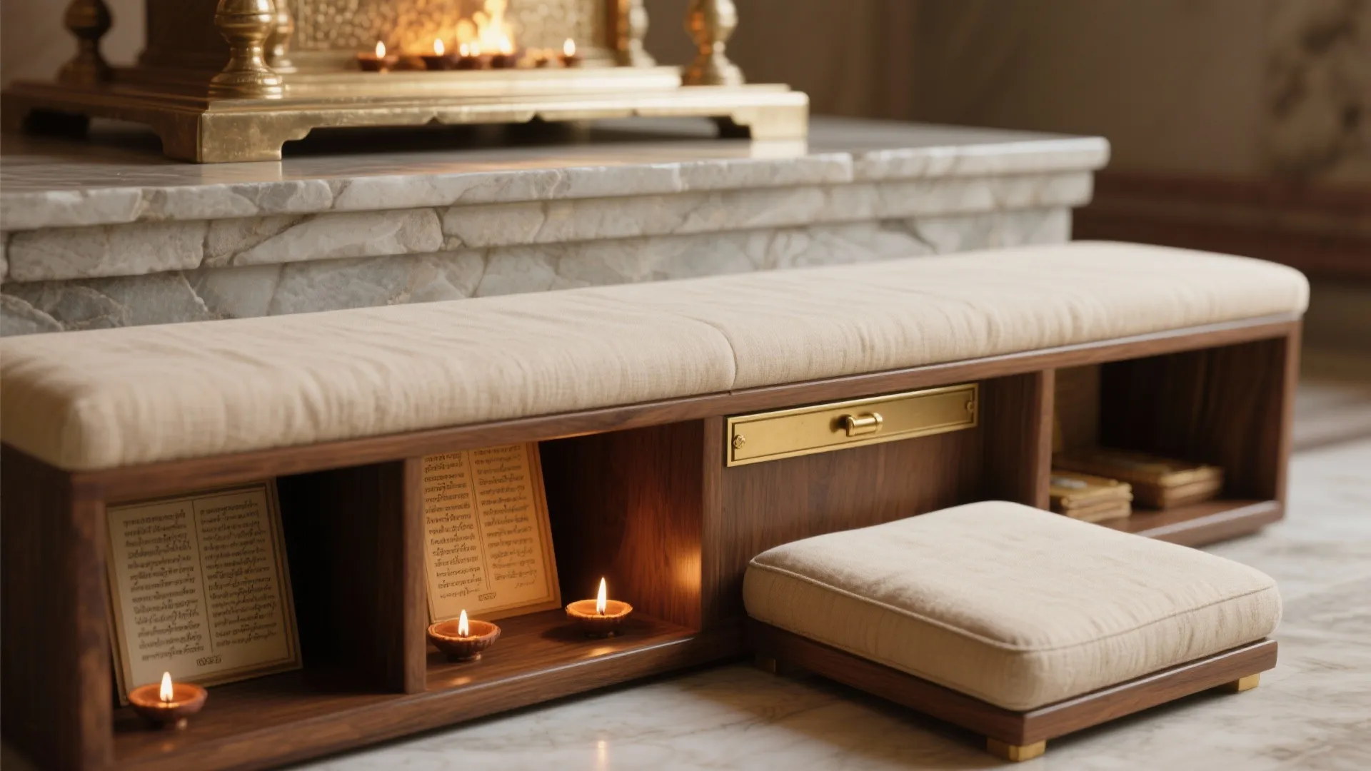 Idea 4: Lofted Altar With Kneeling Bench