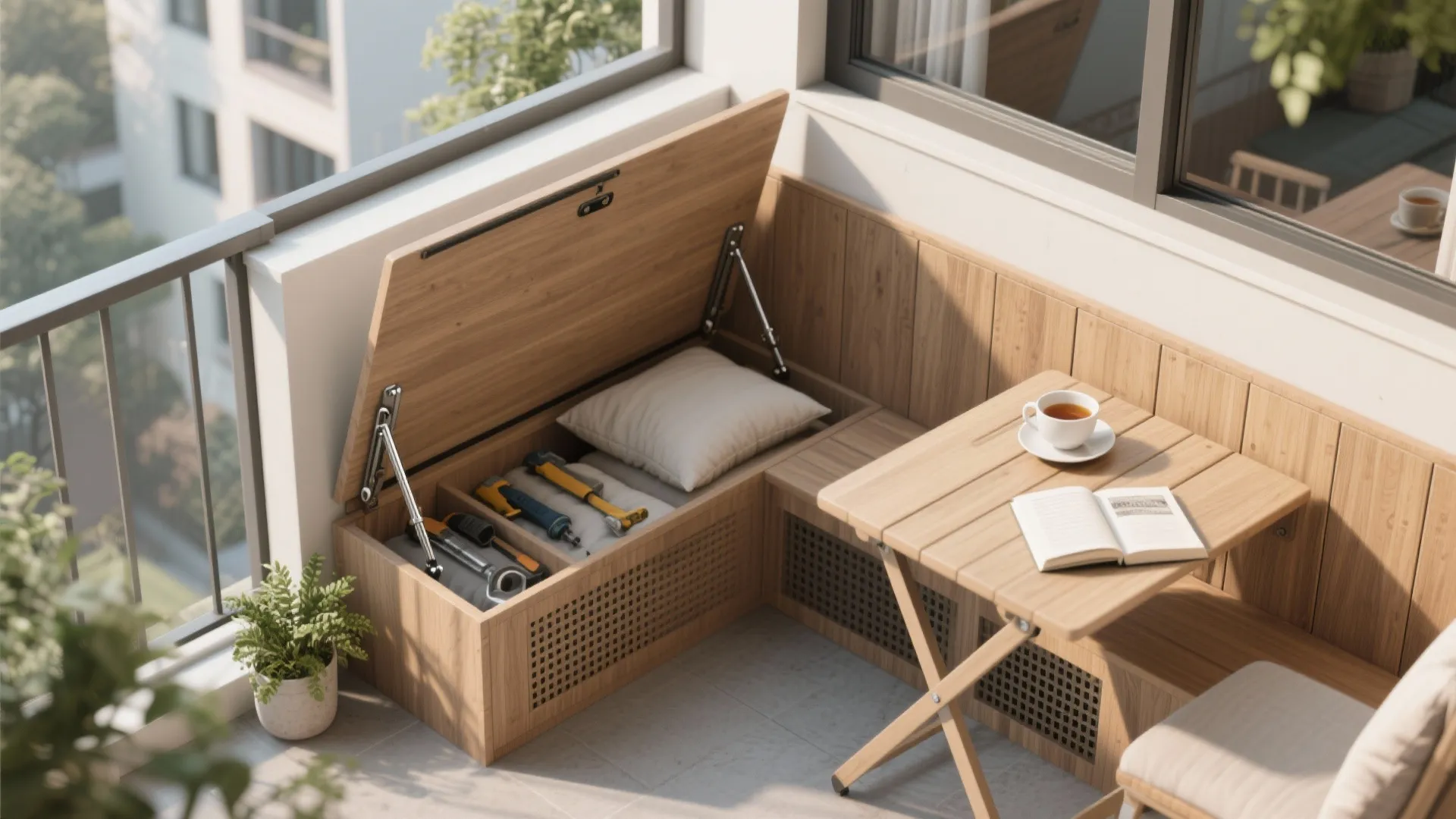 Multi-functional seating and hidden storage