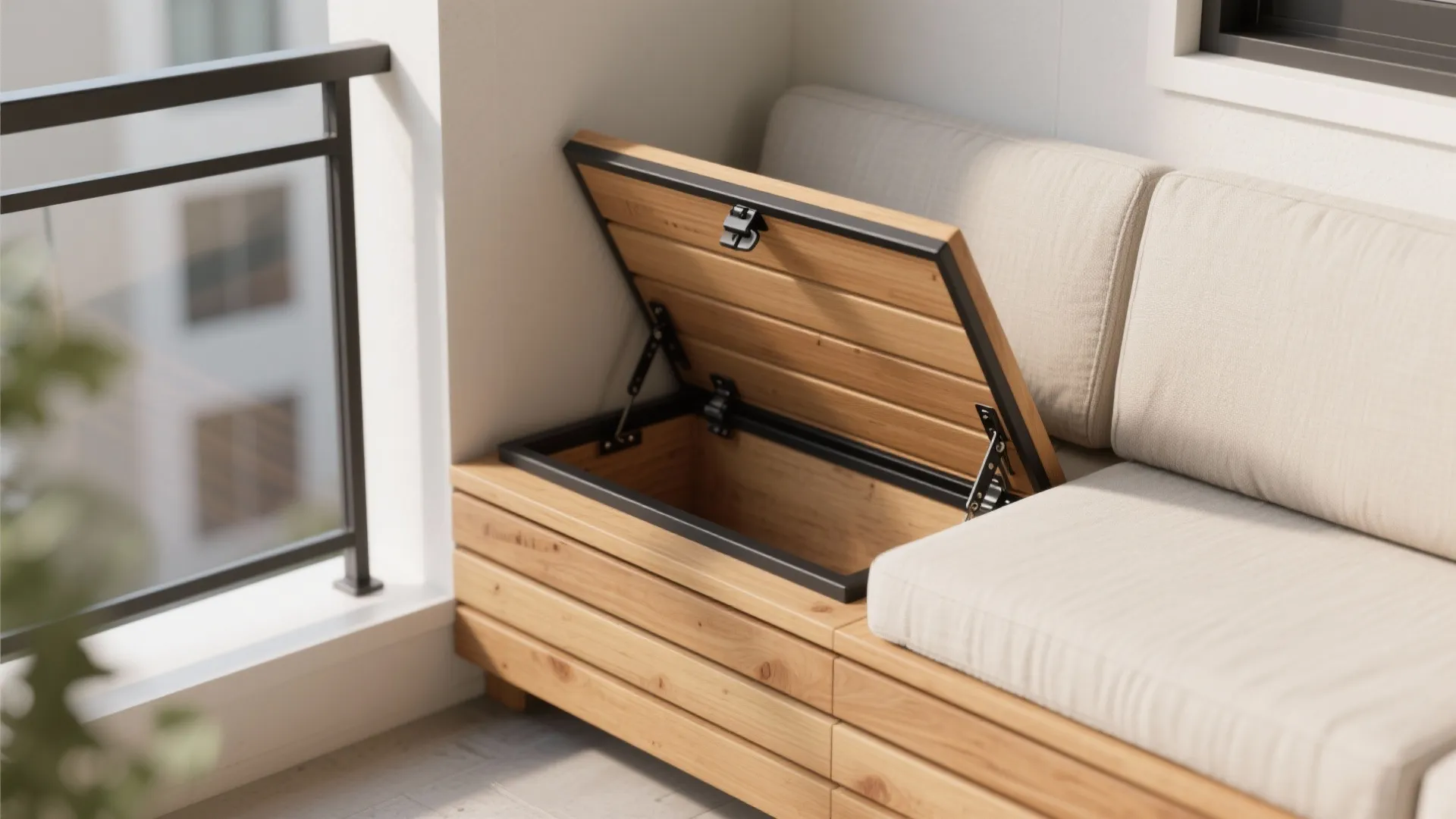 Built-in Seating With Hidden Storage