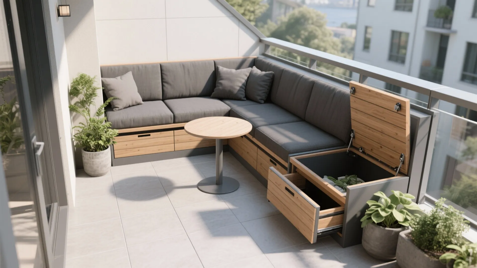 Built‑In Seating With Hidden Storage