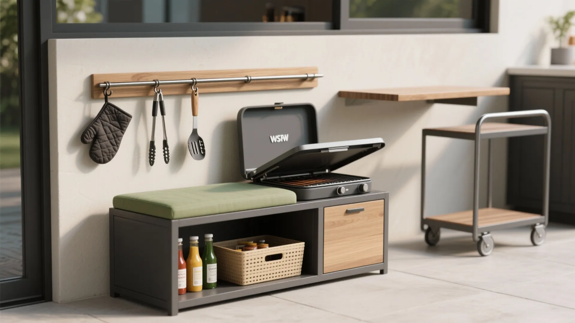 4) Multifunctional Storage and Flexible Furniture