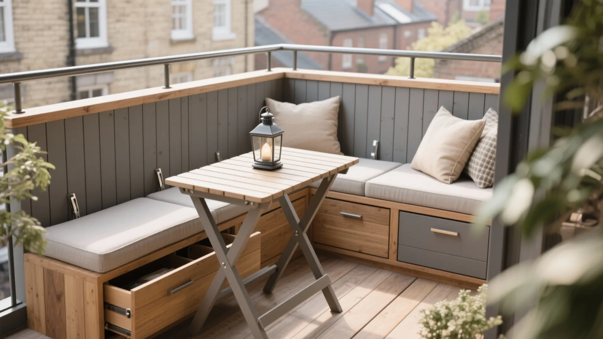 Built‑in Seating With Hidden Storage